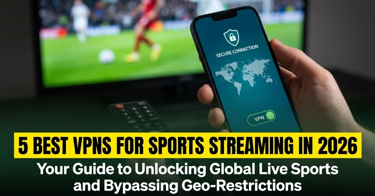 5 Best VPNs for Sports Streaming in 2026