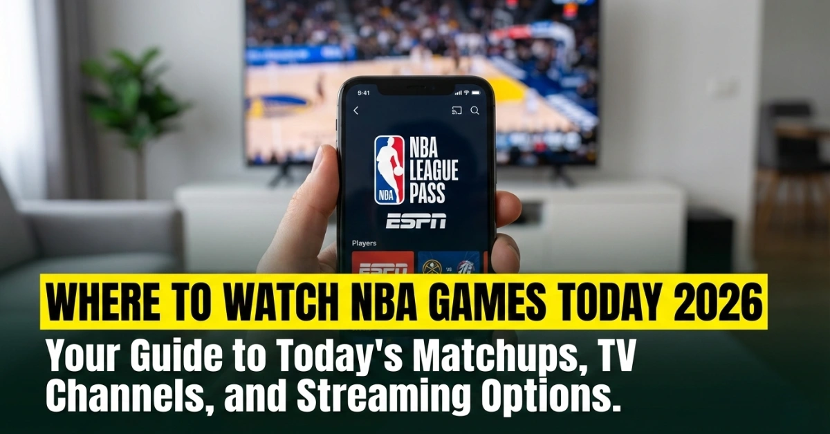 Where to Watch NBA Games Today 2026