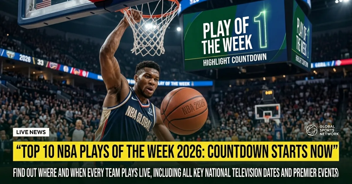 Top 10 NBA Plays of the Week 2026