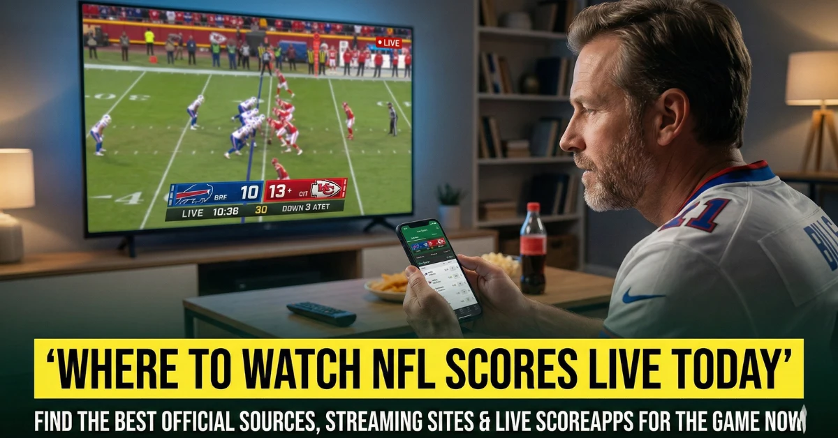 where to watch nfl scores live today