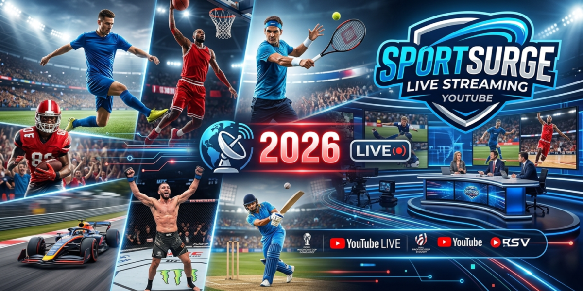 Sportsurge Live Streaming YouTube 2026